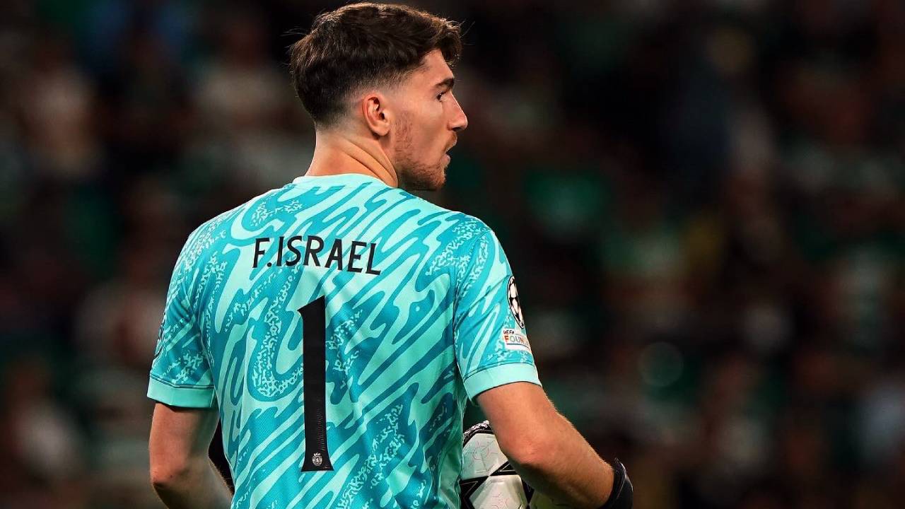 El arquero uruguayo Franco Israel