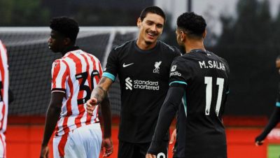 Hat-trick de Darwin Núñez en la goleada del Liverpool