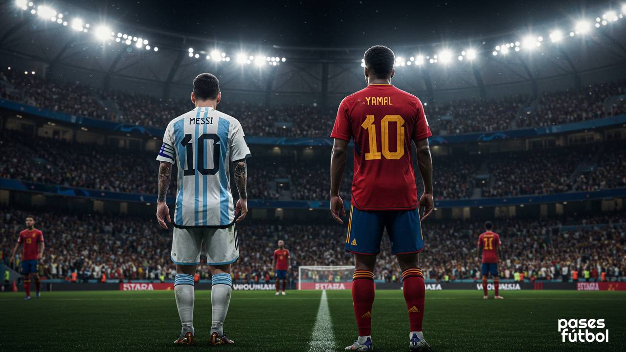 Messi vs Yamal se enfrentarían en la Finalissima 2026